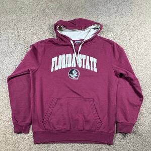 Stadium Athletics Florida State University Seminoles‎ Maroon Hoodie Size Large